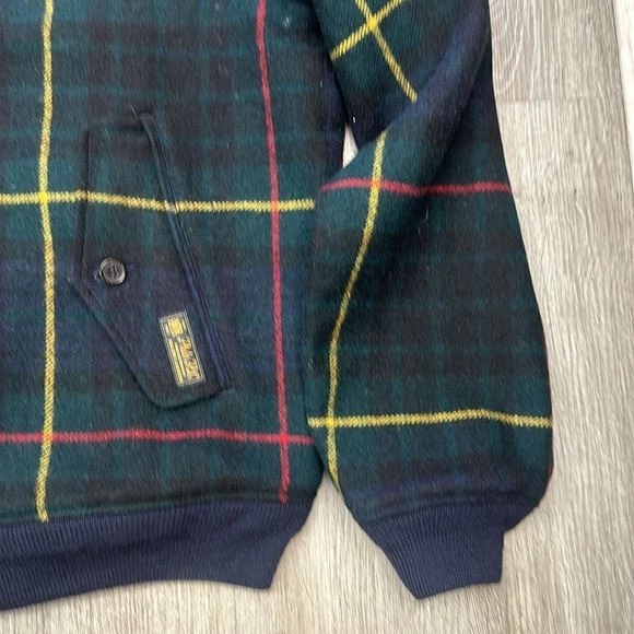 Plaid Wool Twill Jacket Polo Ralph Lauren men’s L COLOR:Hunting Stuart Tartan - Picture 8 of 10